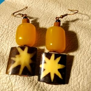African earrings